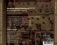 Johann Sebastian Bach (1685-1750): Bach Restored - 4 Konzerte &amp; 1 Partita, CD