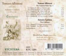 Tomaso Albinoni (1671-1751): 6 Kantaten aus op.4, CD