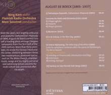 August de Boeck (1865-1937): Violinkonzert, CD