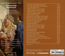 Franz Schubert (1797-1828): Männerchöre "Schubertiade Nachtmusik", CD