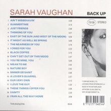 Sarah Vaughan (1924-1990): Black Coffee, CD