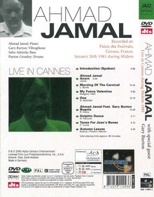 Ahmad Jamal (1930-2023): Live In Cannes 1981, DVD