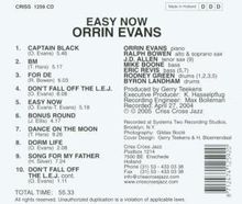 Orrin Evans (geb. 1975): Easy Now, CD
