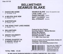 Seamus Blake (geb. 1969): Bellwether, CD