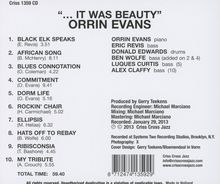 Orrin Evans (geb. 1975): It Was Beauty, CD