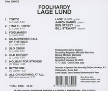Lage Lund (geb. 1978): Foolhardy, CD