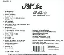 Lage Lund, Ben Street &amp; Bill Stewart: Idlewild, CD