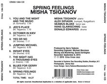 Misha Tsiganov: Spring Feelings, CD