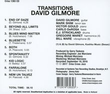 David Gilmore (Jazz): Transitions, CD