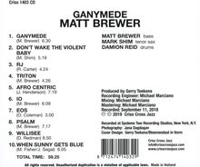 Matt Brewer: Ganymede, CD