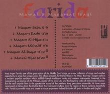 Farida: Mawal &amp; Maqamat Iraqi, CD