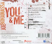 Joe Bonamassa: You And Me, CD