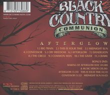 Black Country Communion: Afterglow (Limited Edition), 1 CD und 1 DVD