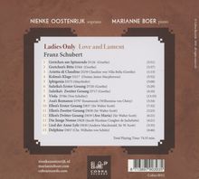 Franz Schubert (1797-1828): Lieder "Ladies Only", CD