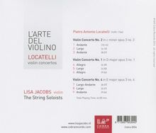 Pietro Locatelli (1695-1764): Violinkonzerte op.3 Nr.1,2,4, CD