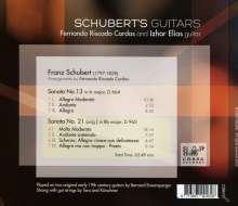 Franz Schubert (1797-1828): Klaviersonaten D.664 &amp; 960 (arr. für 2 Gitarren), CD