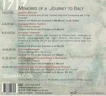 Memories of a Journey to Italy, CD