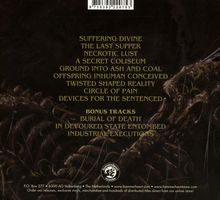 Consumption: Necrotic Lust (Limited Edition), CD