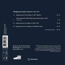 Wolfgang Amadeus Mozart (1756-1791): Symphonien Nr.31 &amp; 35, CD