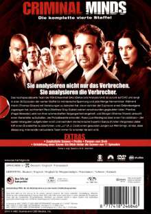 Criminal Minds Staffel 4, 7 DVDs