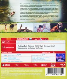 The Jungle Book (2016) (3D &amp; 2D Blu-ray), 2 Blu-ray Discs