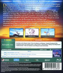 Der König der Löwen (1994) (Blu-ray), Blu-ray Disc