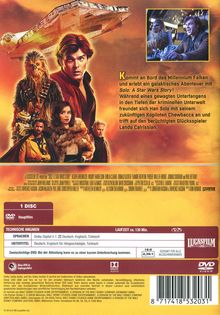Solo: A Star Wars Story, DVD