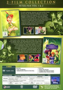 Peter Pan 1 &amp; 2, 2 DVDs