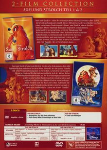 Susi und Strolch 1 &amp; 2, 2 DVDs