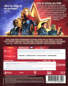 Captain Marvel (3D &amp; 2D Blu-ray im Steelbook), 2 Blu-ray Discs