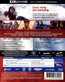 Mulan (2020) (Ultra HD Blu-ray &amp; Blu-ray), 1 Ultra HD Blu-ray und 1 Blu-ray Disc
