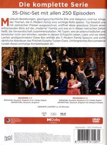 Modern Family (Komplette Serie), 35 DVDs