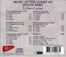 Music At The Court of Jülich-Berg, Super Audio CD