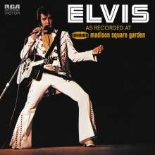Elvis Presley (1935-1977): As Recorded At Madison Square Garden (remastered) (180g) (Limited Numbered Edition) (White Marbled Vinyl), 2 LPs