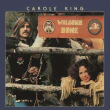 Carole King: Welcome Home (180g) (Limited Numbered Edition) (Flaming Vinyl), LP