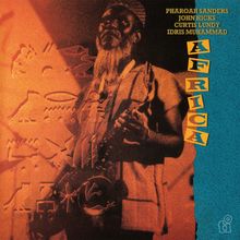 Pharoah Sanders (1940-2022): Africa (180g) (Limited Numbered Edition) (Orange &amp; Black Marbled Vinyl), 2 LPs