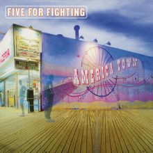 Five For Fighting: America Town (25th Anniversary) (Limited Numbered Edition) (Translucent Blue Vinyl), LP