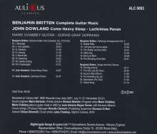Benjamin Britten (1913-1976): Sämtliche Werke für Gitarre, CD
