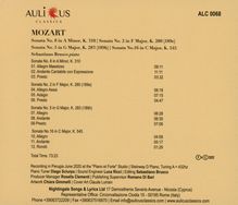 Wolfgang Amadeus Mozart (1756-1791): Klaviersonaten Nr.2,5,8,16, CD