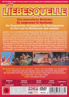 Die Liebesquelle, DVD