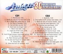 Die Amigos: 30 unvergessene Schlagerhits, 2 CDs