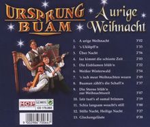 Ursprung Buam: A urige Weihnacht, CD