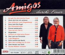 Die Amigos: Durchs Feuer, CD