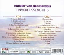 Mandy Von Den Bambis: Unvergessene Hits, 2 CDs