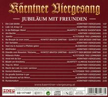 Kärntner Viergesang: Jubiläum mit Freunden, CD