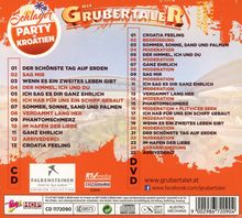 Die Grubertaler: Schlagerparty in Kroatien, 1 CD und 1 DVD