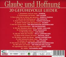 Glaube und Hoffnung, CD