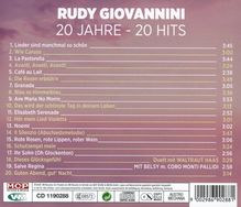 Rudy Giovannini: Das Beste zum Jubiläum: 20 Jahre 20 Hits, CD