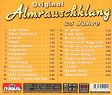 Original Almrauschklang: 25 Jahre, CD