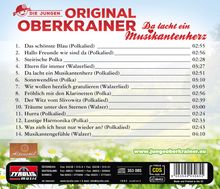 Die Jungen Original Oberkrainer: Da lacht ein Musikantenherz, CD